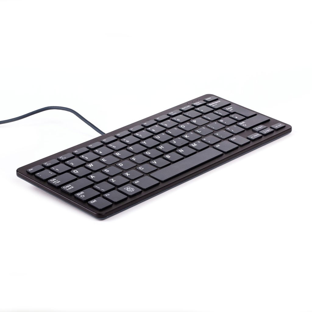 Official Raspberry Pi Keyboard - Black and Grey - UK