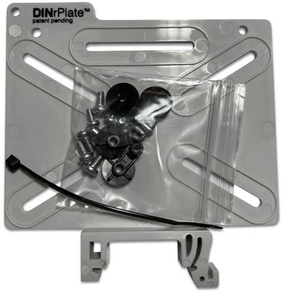 DINrPlate [DUV1] - Universal PCB DIN Rail Mount