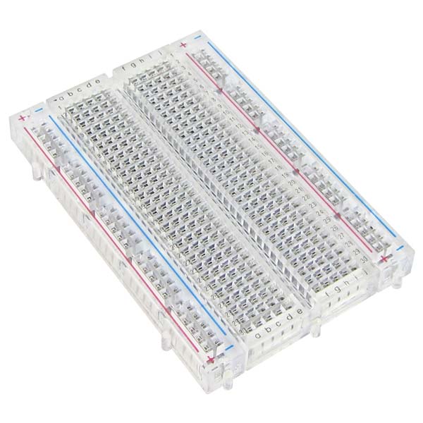 Half-size 400-Pin DIY Breadboard, Clear