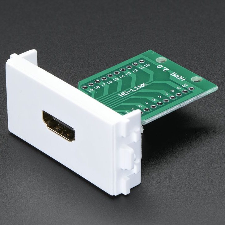 Panel Mount HDMI Socket Breakout