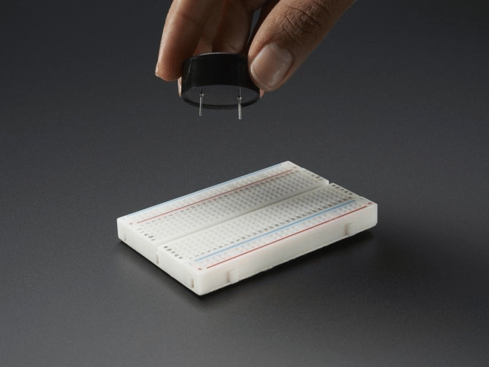 Breadboard-Friendly PCB Mount Mini Speaker - 8 Ohm 0.2W