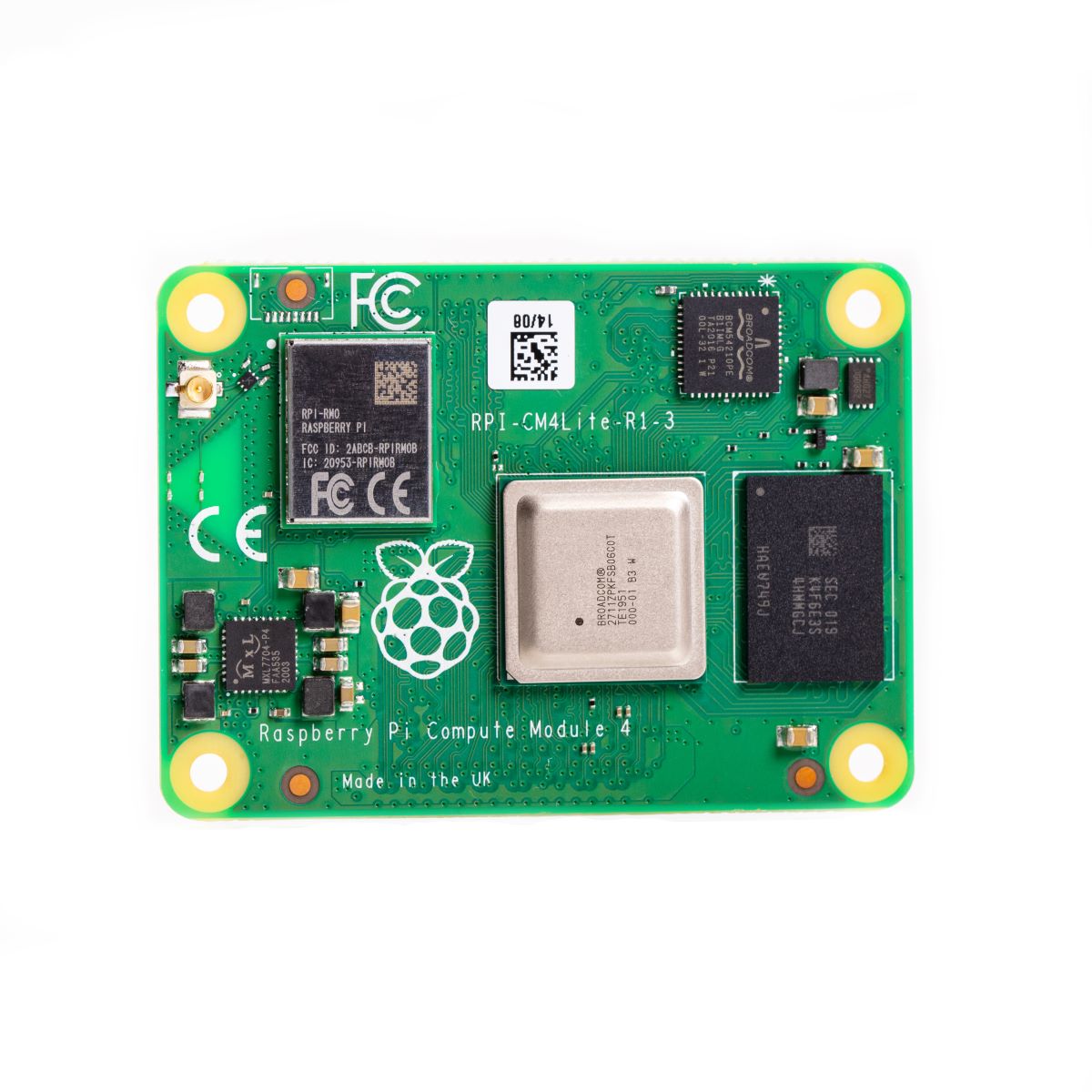 Raspberry Pi Compute Module 4, Wireless, 1GB Lite - CM4101000