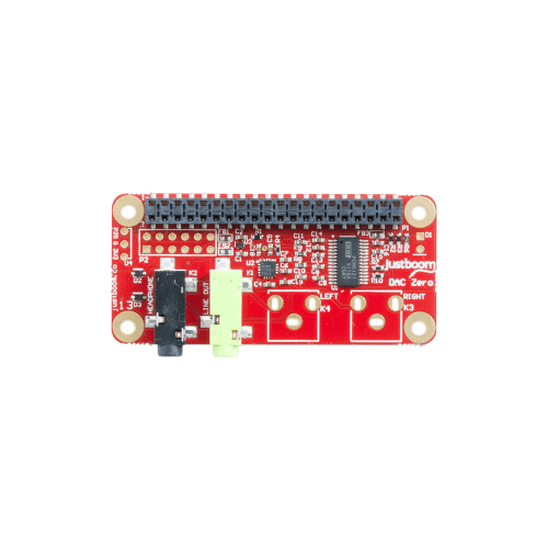 JustBoom DAC Zero pHAT for the Raspberry Pi Zero