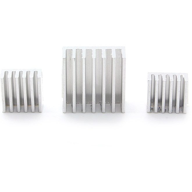 Aluminum Heatsinks for Raspberry Pi