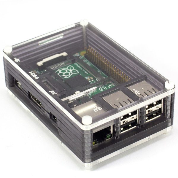 Pimoroni - Pibow - Ninja for Raspberry Pi (2, 3B, 3B+)