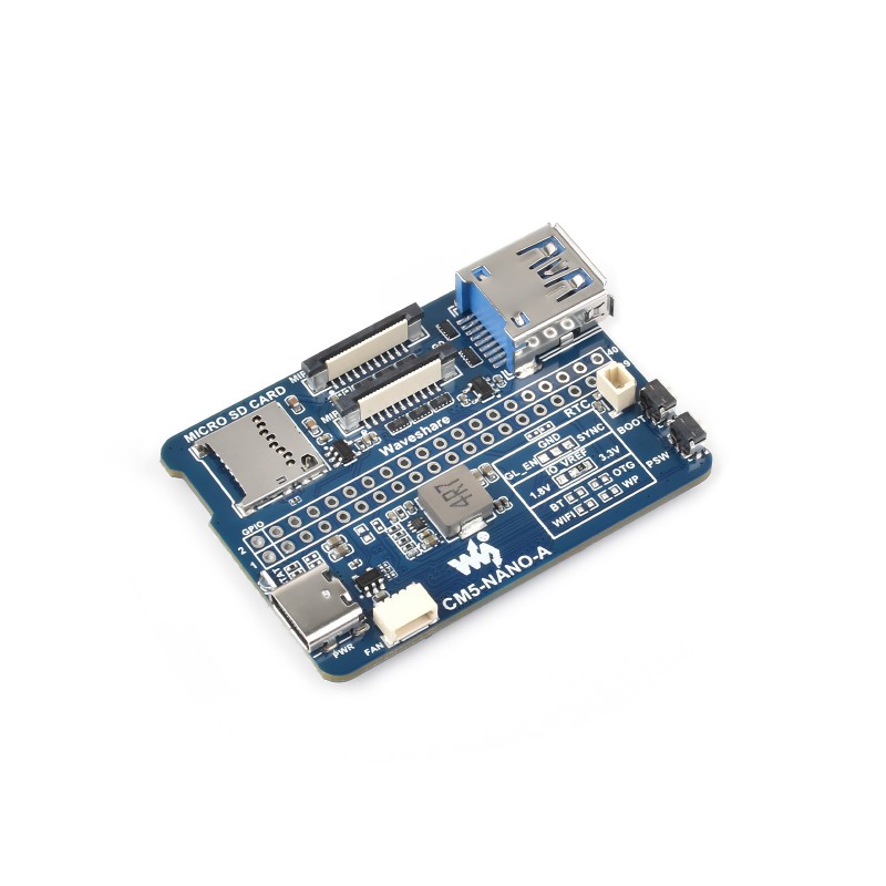 Nano Base Board (A) for Raspberry Pi Compute Module 5, Compact Size
