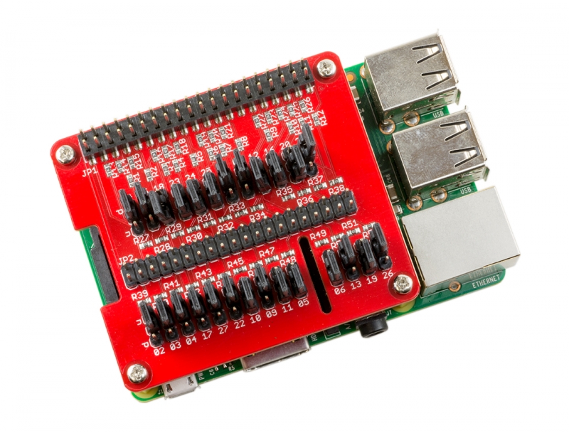 PUD HAT (Pull-Up/Down Resistor HAT)