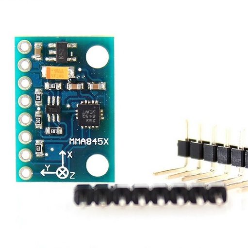 Arduino Compatible I2C Three Axis Accelerometer Module