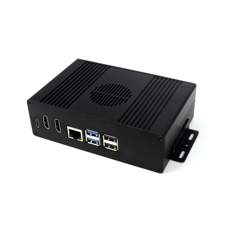 Mini-Computer Kit for Raspberry Pi 5, Aluminum Alloy Case, PCIe to M.2 interface, BOX-C