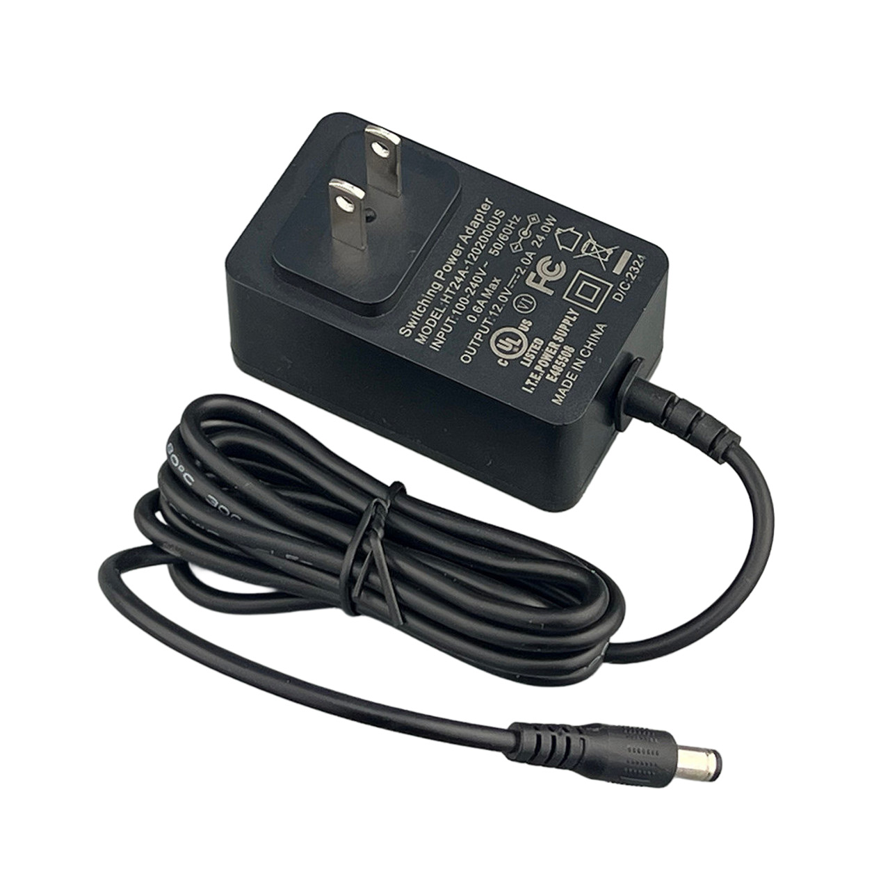 12V 2A Power Supply, 5.5x2.1mm DC Jack, for CM4