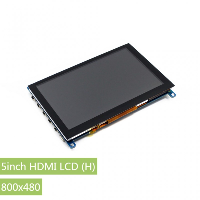 5inch HDMI LCD (H) Display, 800x480, Capacitive