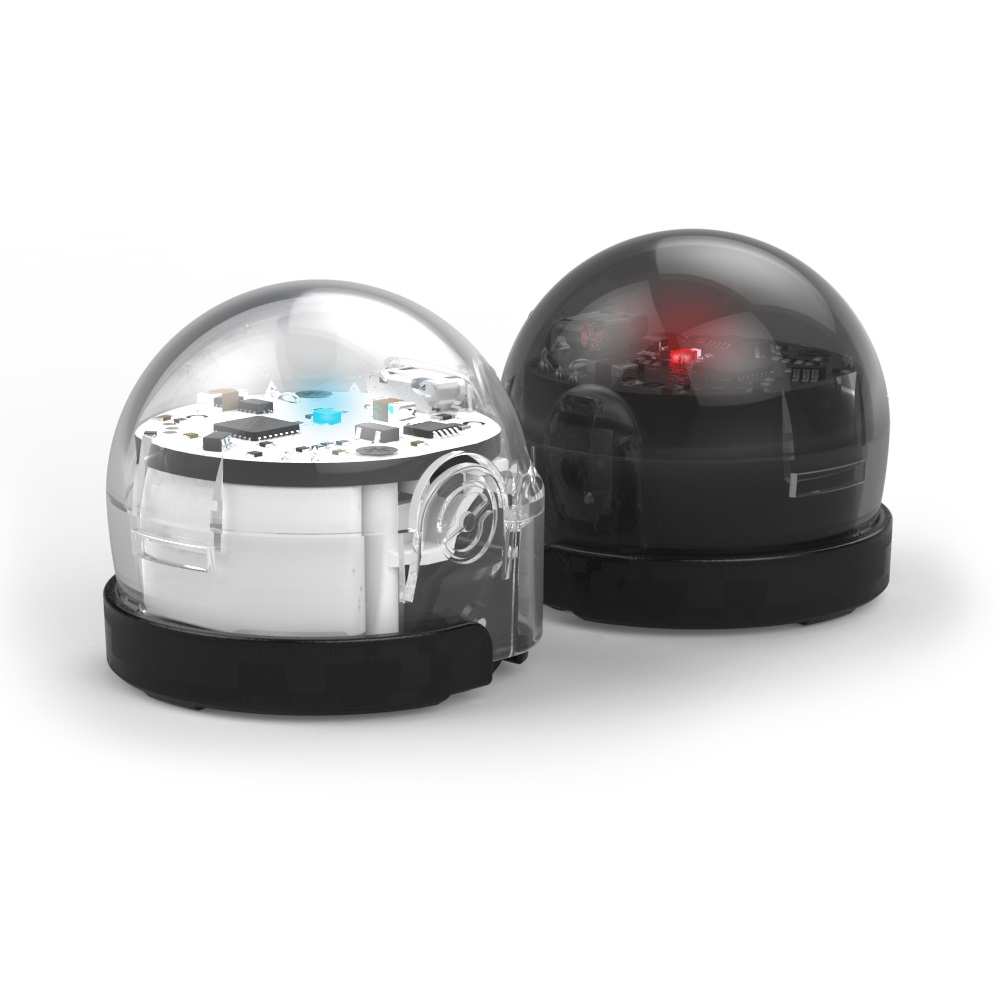 Ozobot 2.0 Bit Dual Pack (Crystal White & Titanium Black)