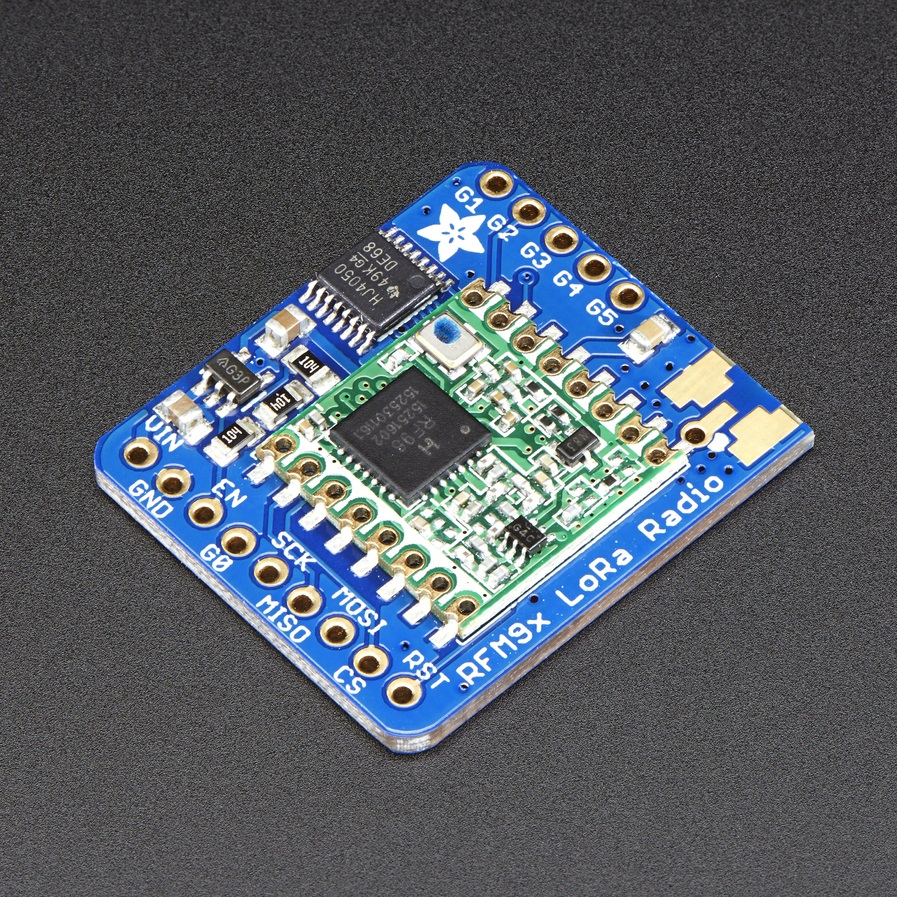Adafruit RFM95W LoRa Radio Transceiver Breakout - 868 or 915 MHz - RadioFruit