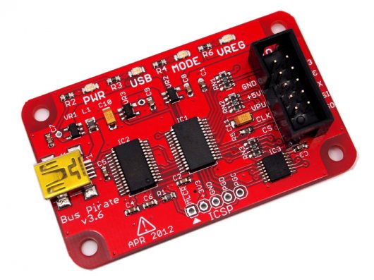 Bus Pirate v3.6 Universal Serial Interface