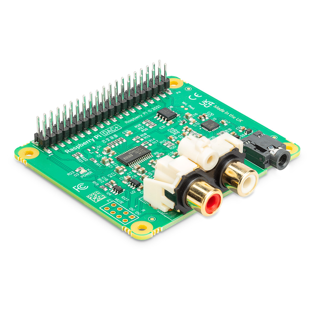 Raspberry Pi DAC+, Green PCB