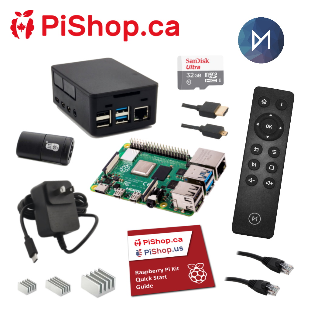 Raspberry Pi 4B - Media Center Kit
