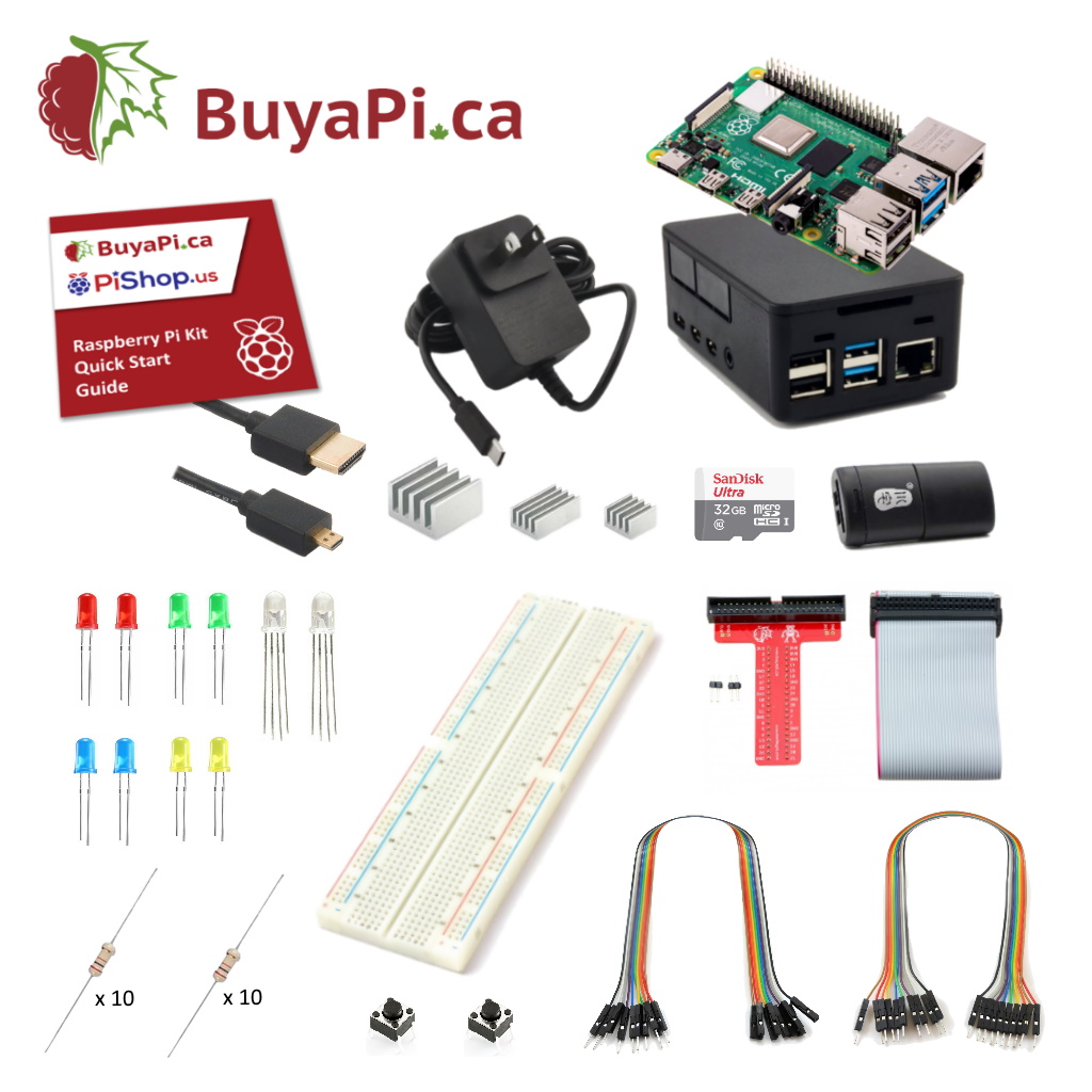 Raspberry Pi 4B-2GB Ultimate Kit with 32GB SD Card