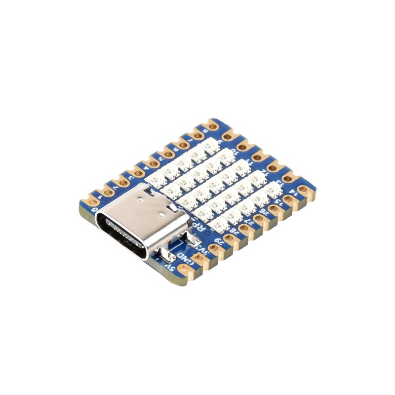 Waveshare RP2040-Matrix Development Board, 5×5 RGB LED Matrix