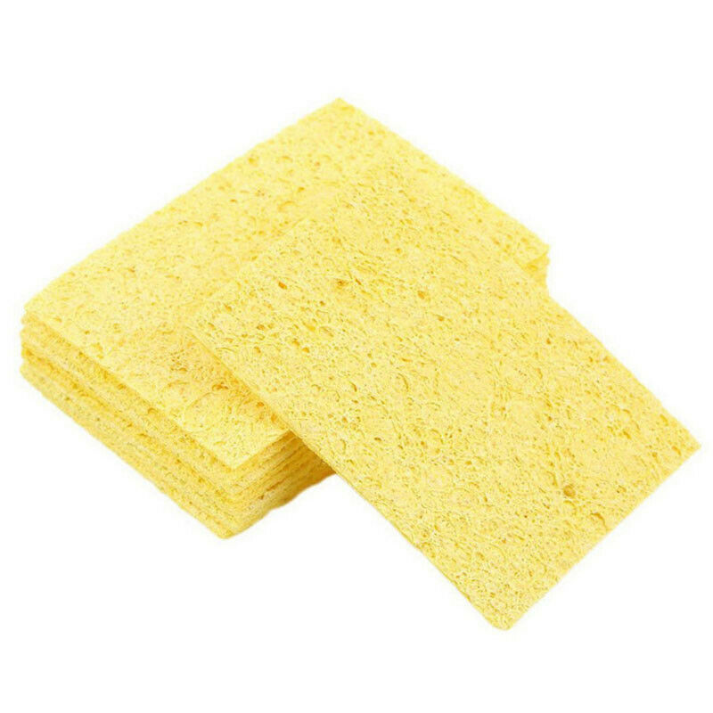 Temperature Tolerant Solder Tip Cleaning Pads - 5-Pack