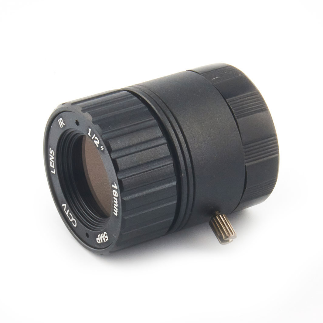 CS lens for the Raspberry Pi HQ camera CS, 16 mm, 5 Mpix