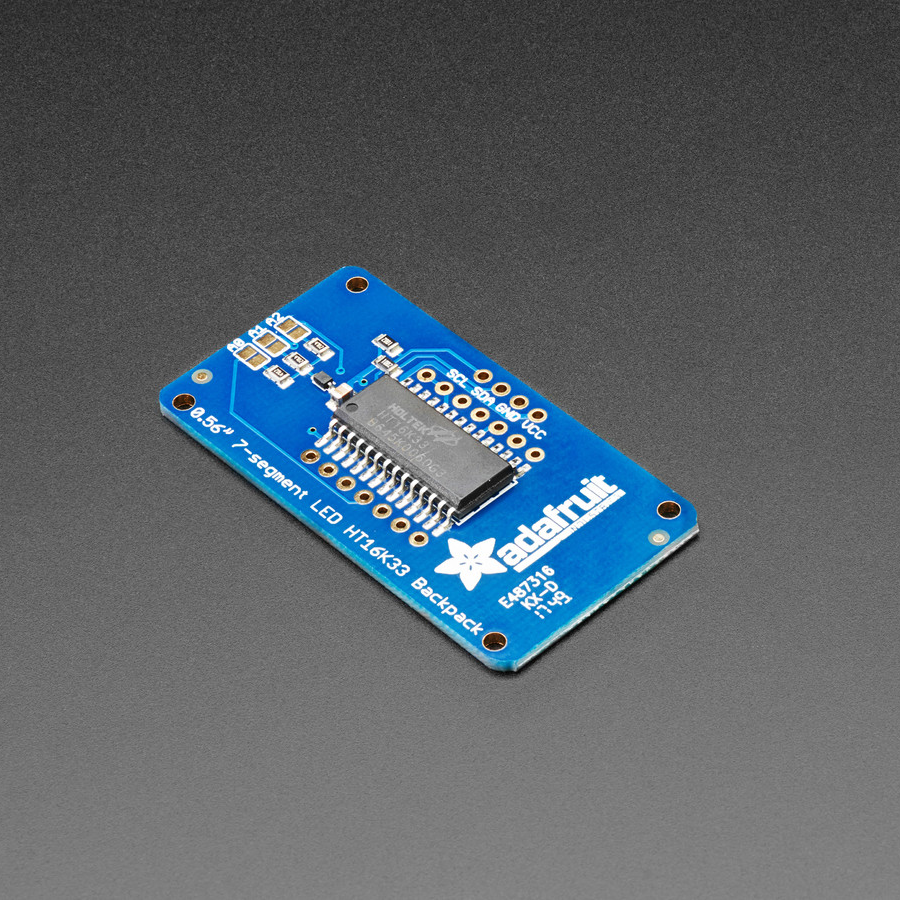 Adafruit 7-Segment LED Matrix Backpack