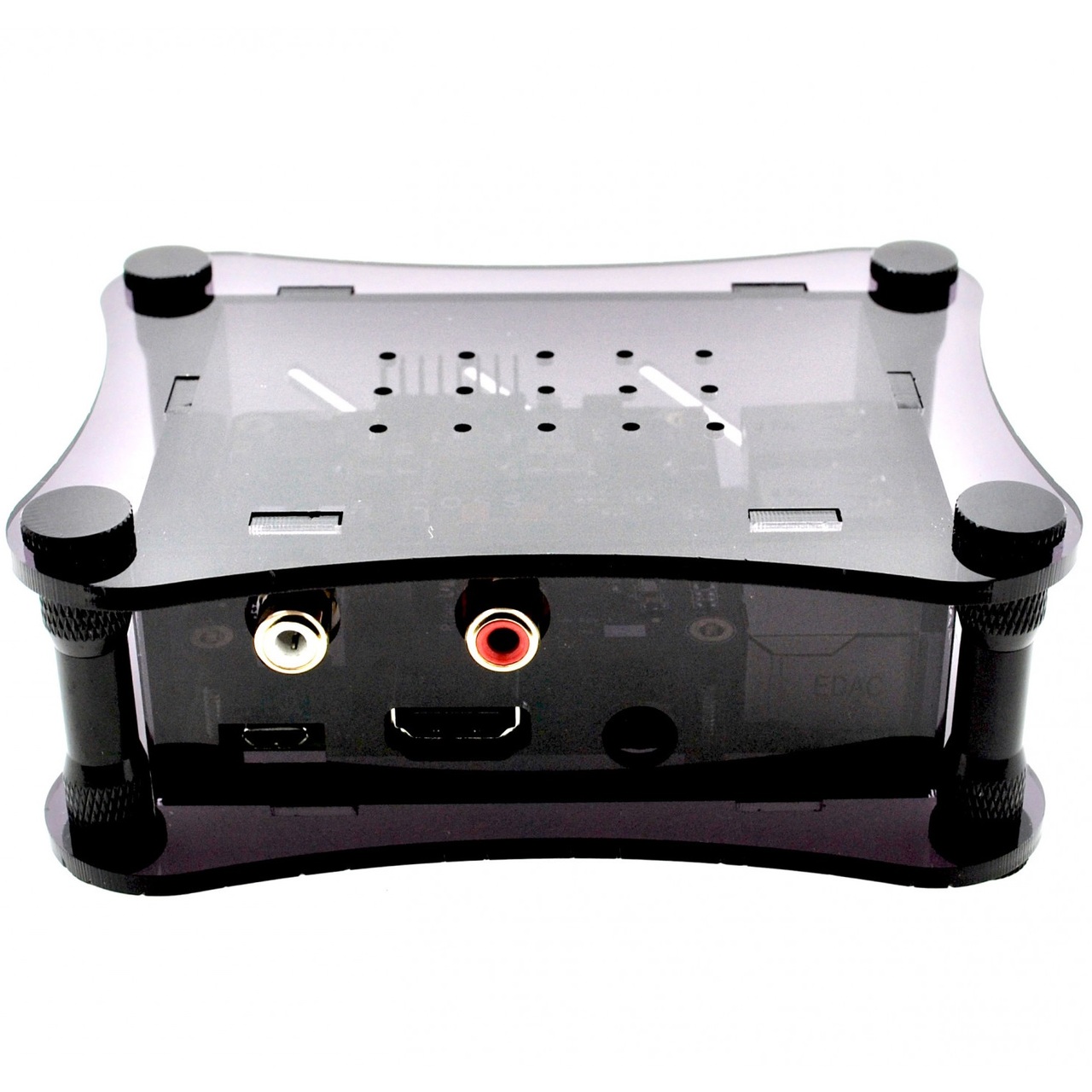 Acrylic Case For RPi + Boss - Black