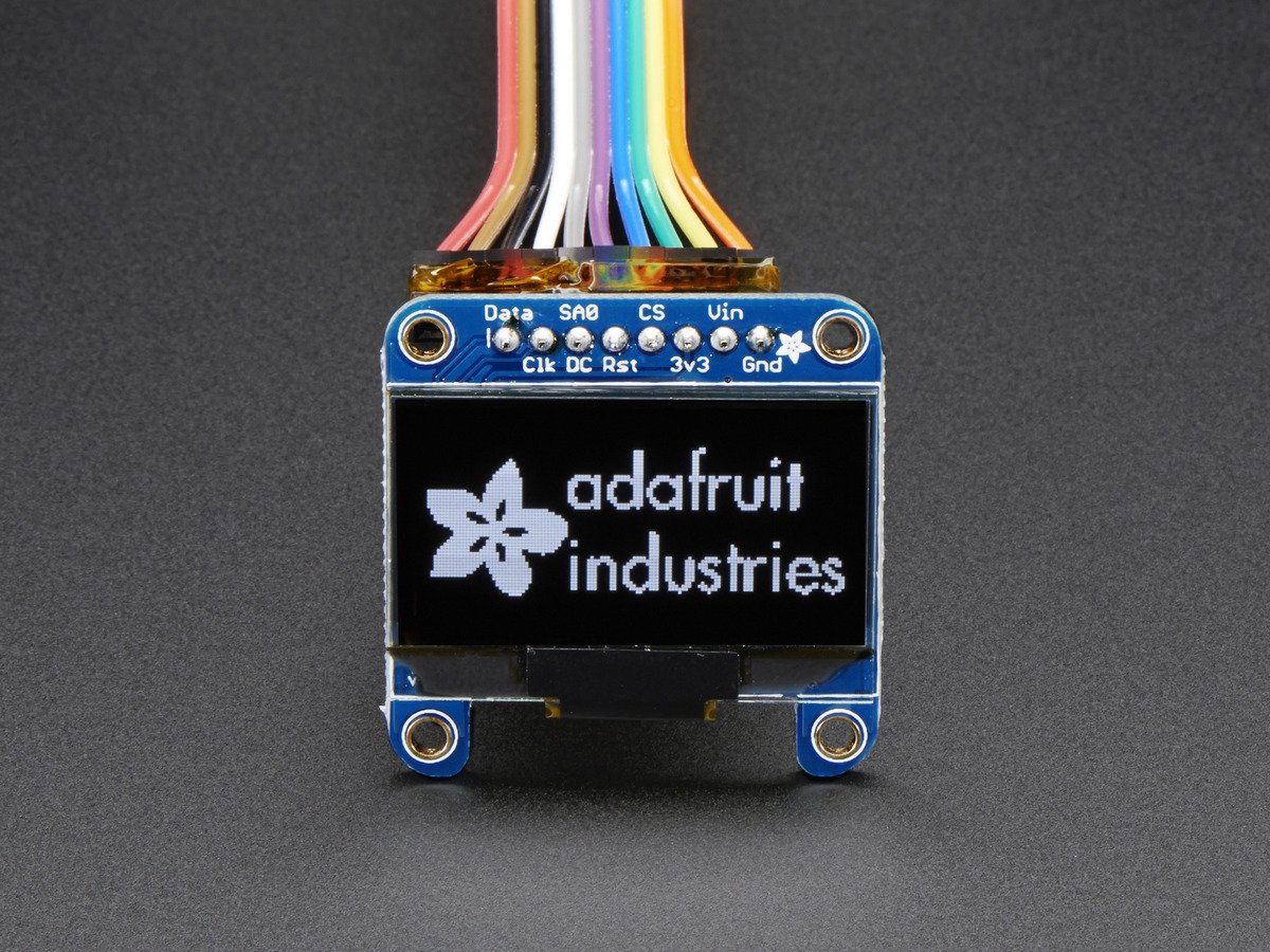 Monochrome 1.3" 128x64 OLED Graphic Display