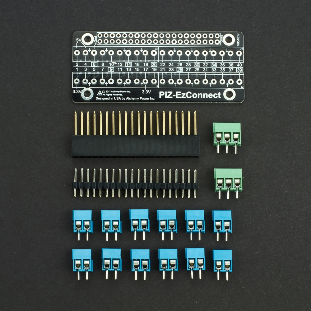 PiZ-EzConnect HAT Kit for Pi Zero