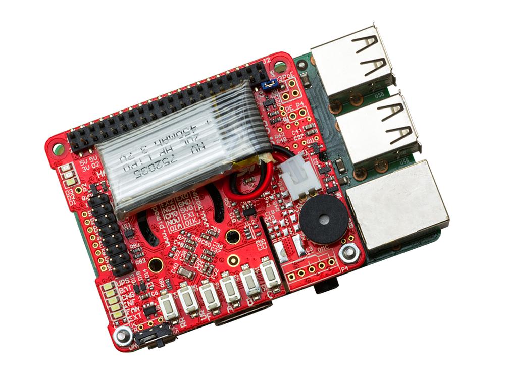 UPS PIco - Uninterruptible Power Supply & I2C Control HAT