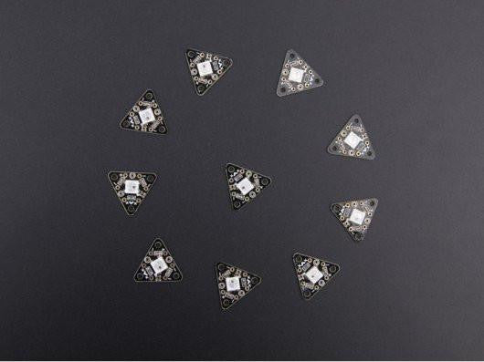Triangle RGB LED Brick - WS2812B Breakout(10 PCs pack)