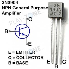 10 Stk. 2N3904 NPN Bipolar Transistor