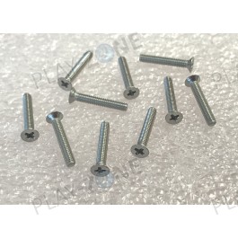 10 Stk. Schraube / Philipps-Kreuzschlitz / M2.5 x 16mm