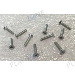 10 Stk. Schraube / Philipps-Kreuzschlitz / M2.5 x 12mm