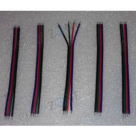20 Stk. Lötkabel, fertig abisoliert und verzinnt. 15cm - 22AWG