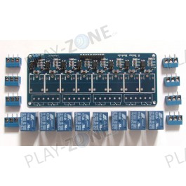 8-Kanal Relais Modul Karte 5V / 30 VDC KIT