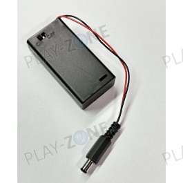 3.0V Batteriehalter mit DC-Stecker / AA / 5.5mm / 2.1mm