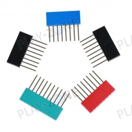 4 Farben Stackable Header Set