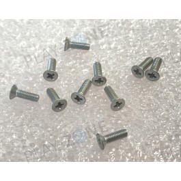 10 Stk. Schraube / Philipps-Kreuzschlitz / M2.5 x 8mm