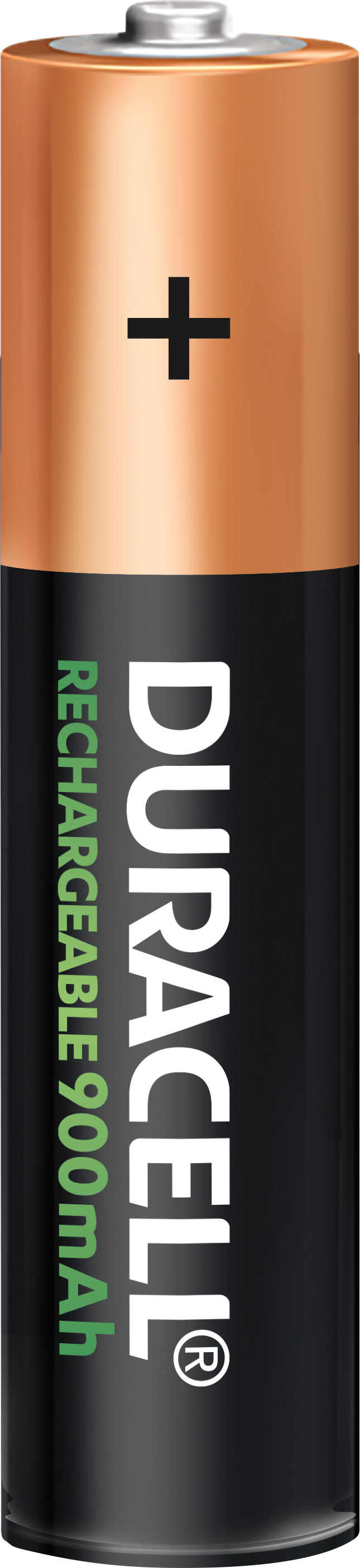 DURACELL NiMH-Micro-Akku HR03, 1.2V/900mAh, rechargeable, 2 Stück