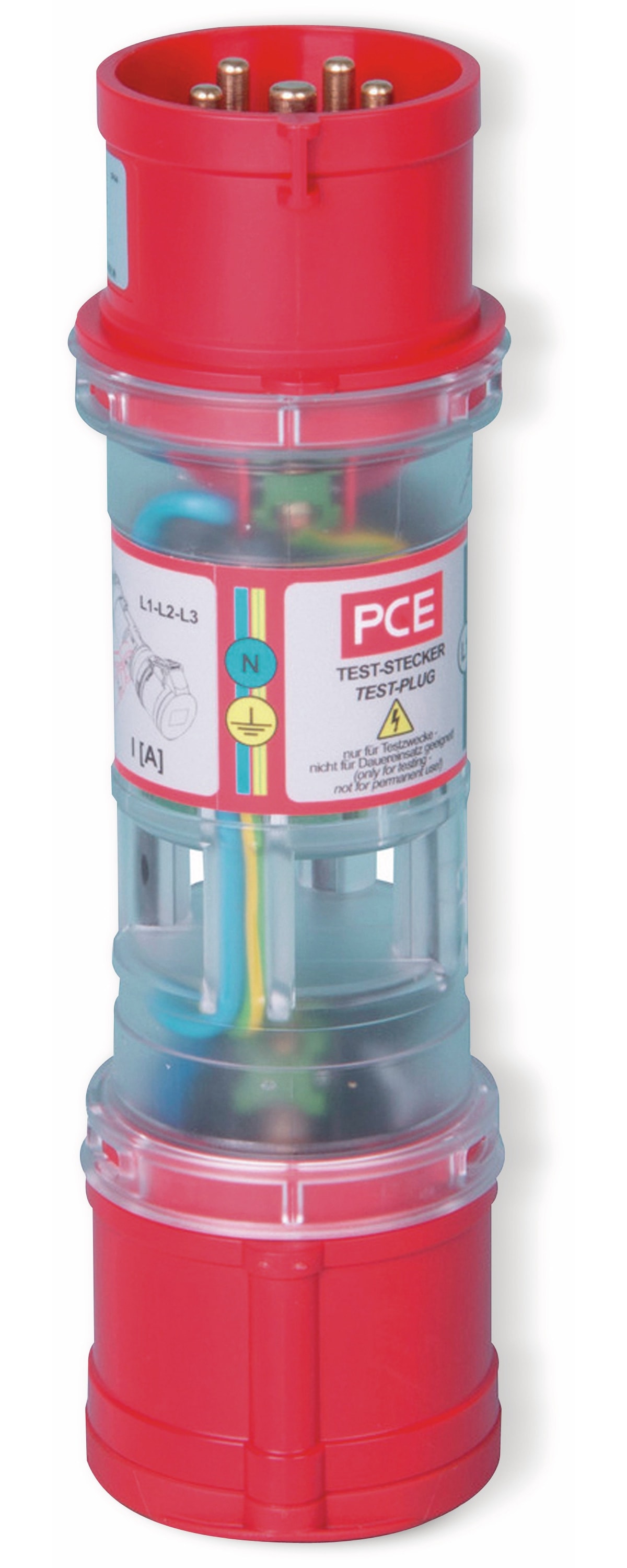 PCE CEE-Strommessstecker 16 A, 5-polig