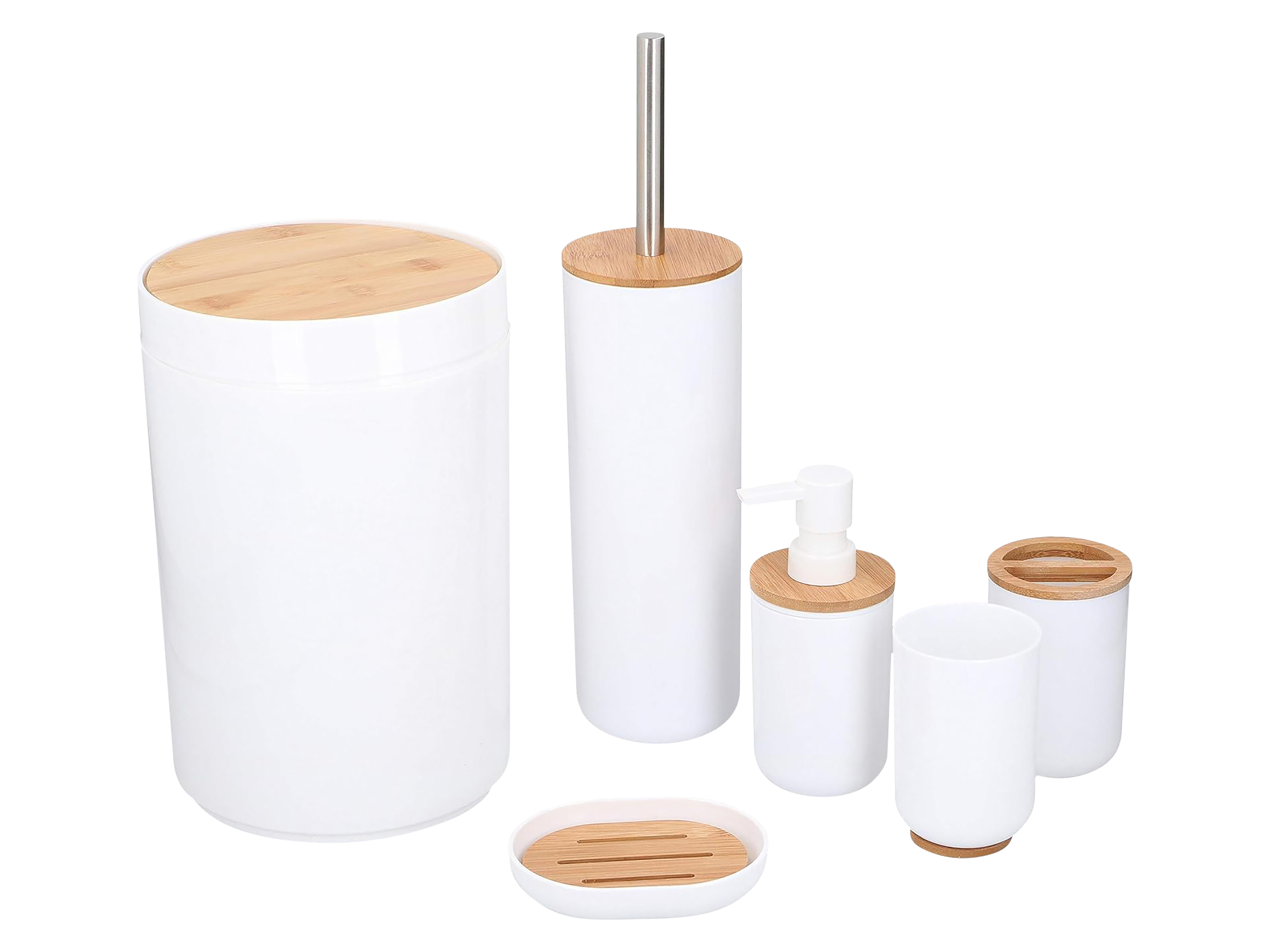 ALPINA Badezimmer/Toiletten-Set, 6-teilig
