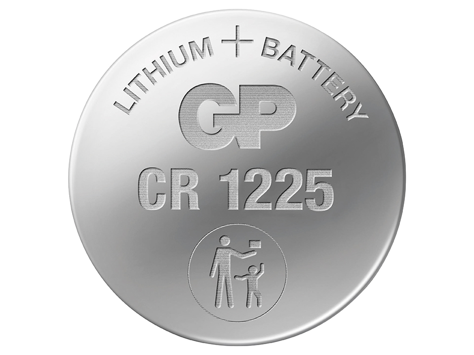 GP, CR1225 Lithium Knopfzelle, 3 V
