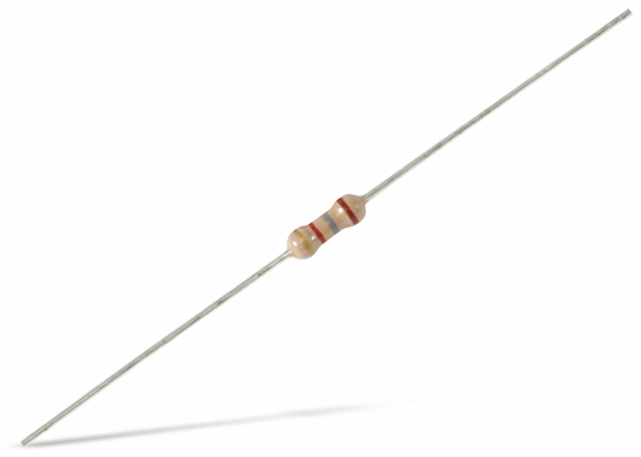 Metallfilm-Widerstände, 2,2 MΩ, 0,25 W, 100 Stück