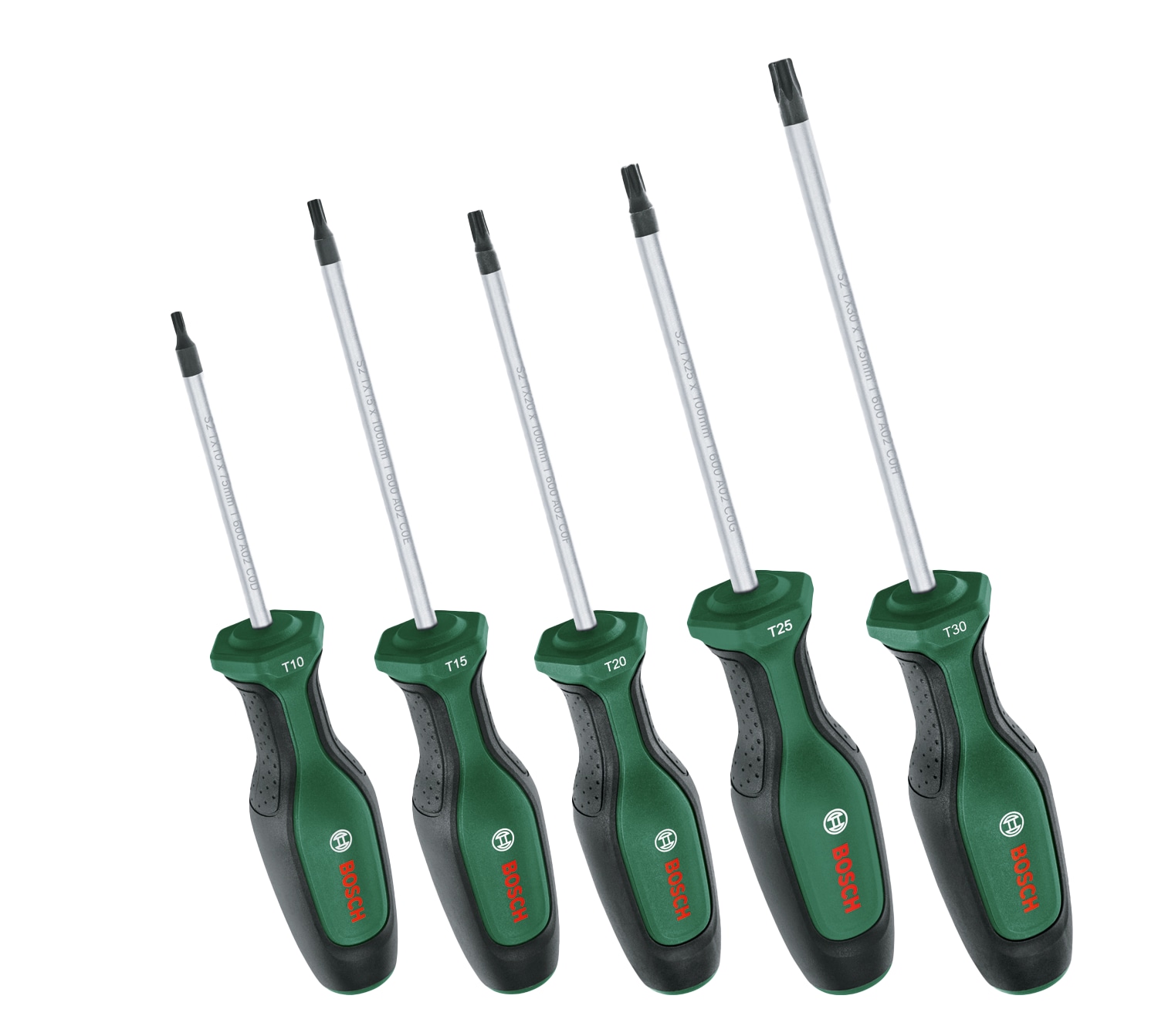 BOSCH Schraubendreher-Set, Innenstern, 5-teilig