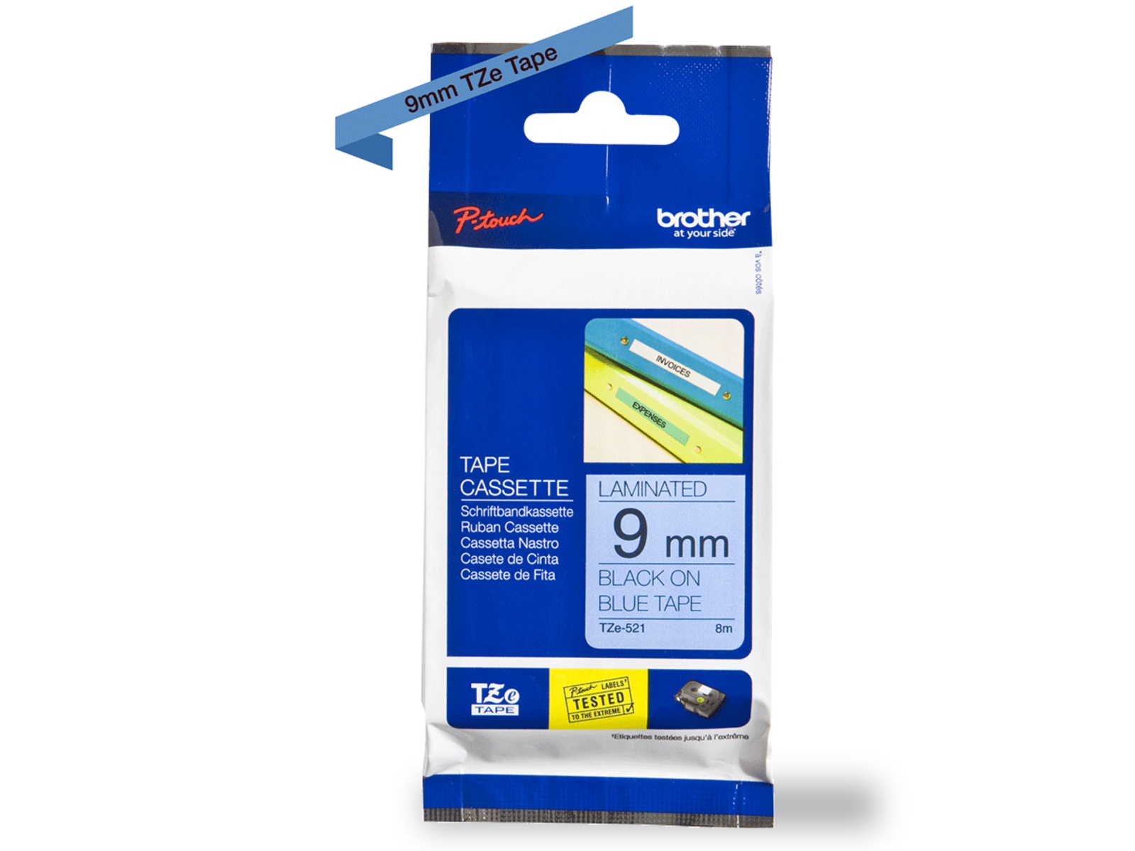BROTHER Beschriftungsband TZe-521