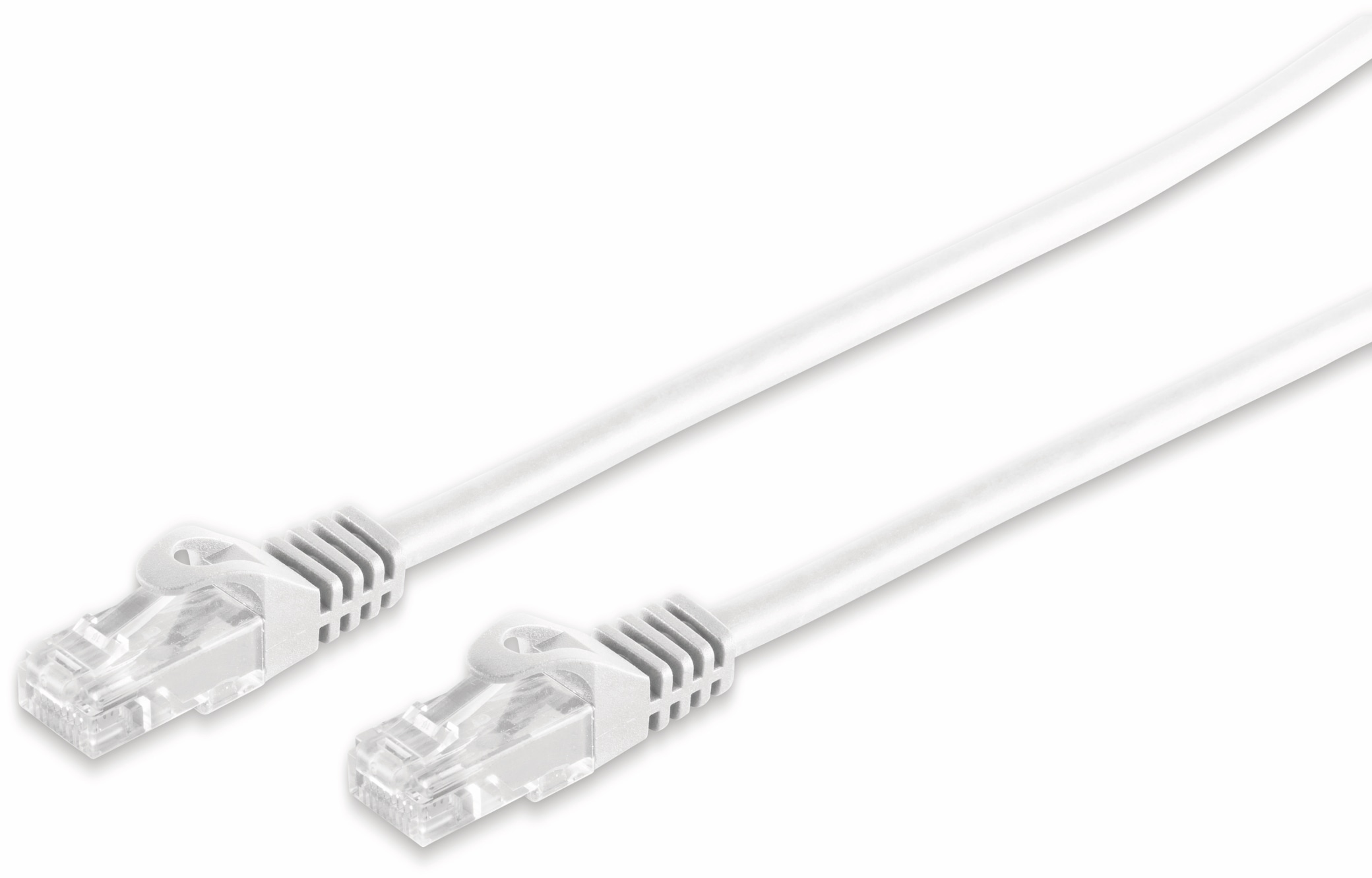 S-IMPULS RJ45 Patchkabel CAT 7 Rohkabel U/UTP, grau, 25 m