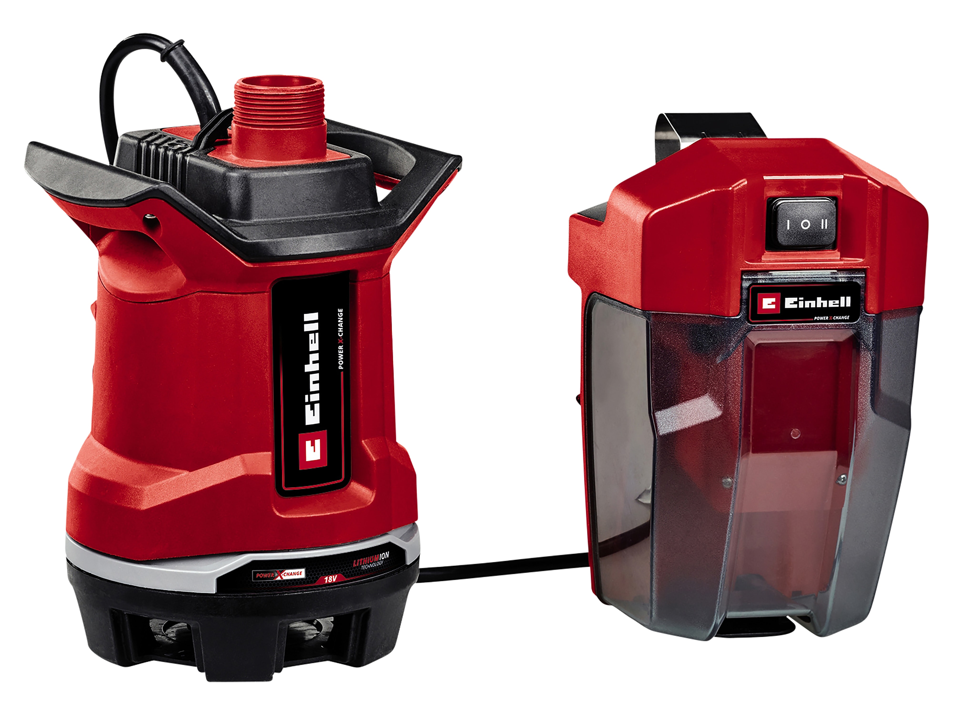 EINHELL Akku-Schmutzwasserpumpe GE-DP 18/25 Li, Solo