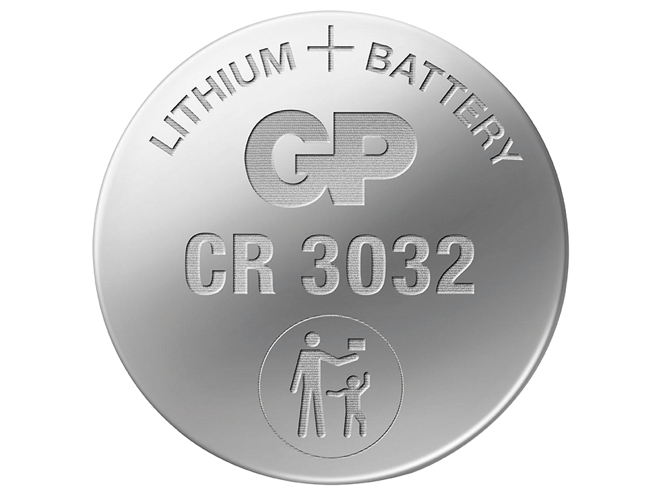 GP, CR3032 Lithium Knopfzelle, 3 V