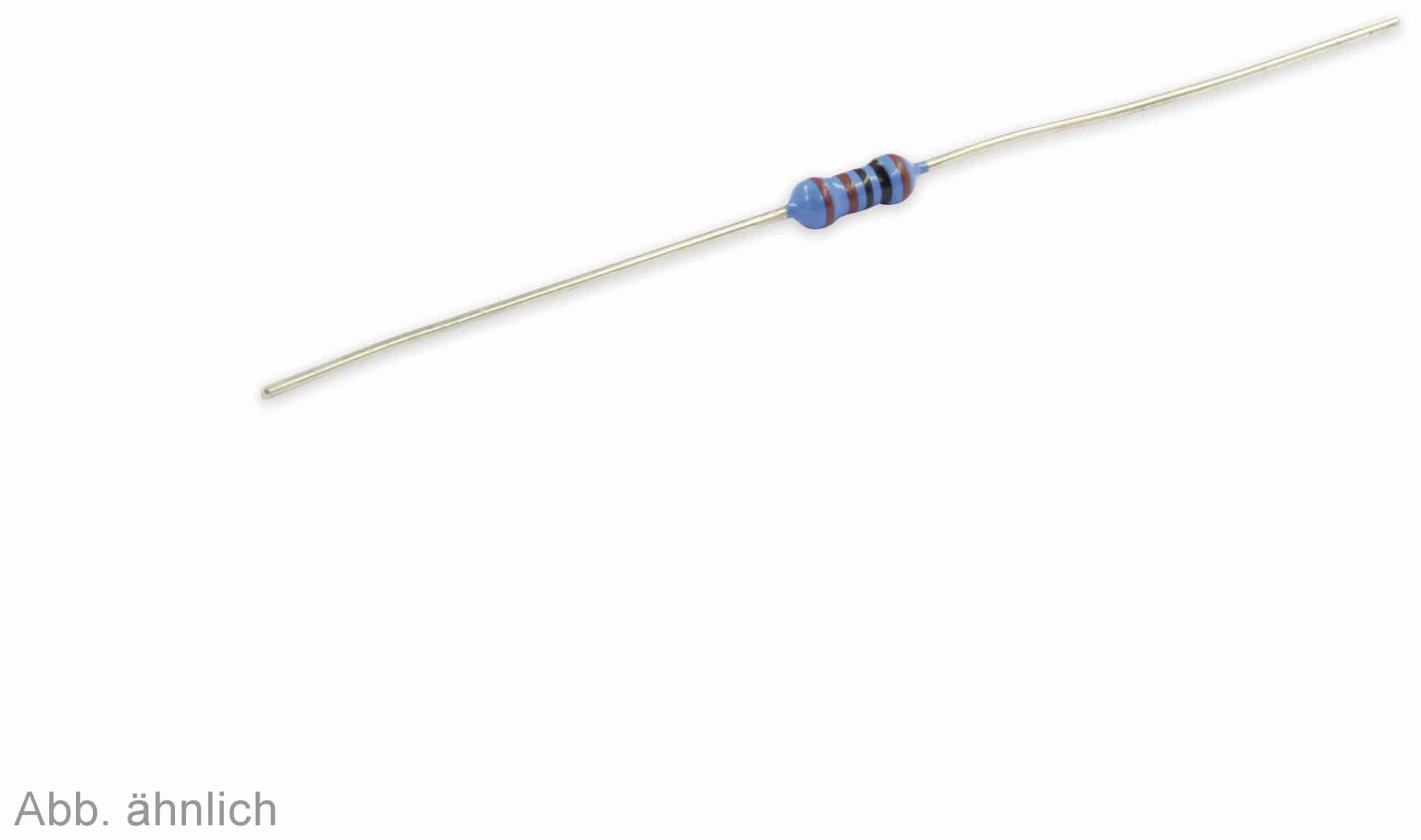 Metallfilm-Widerstände, 4,7 MΩ, 0,25 W, 100 Stück