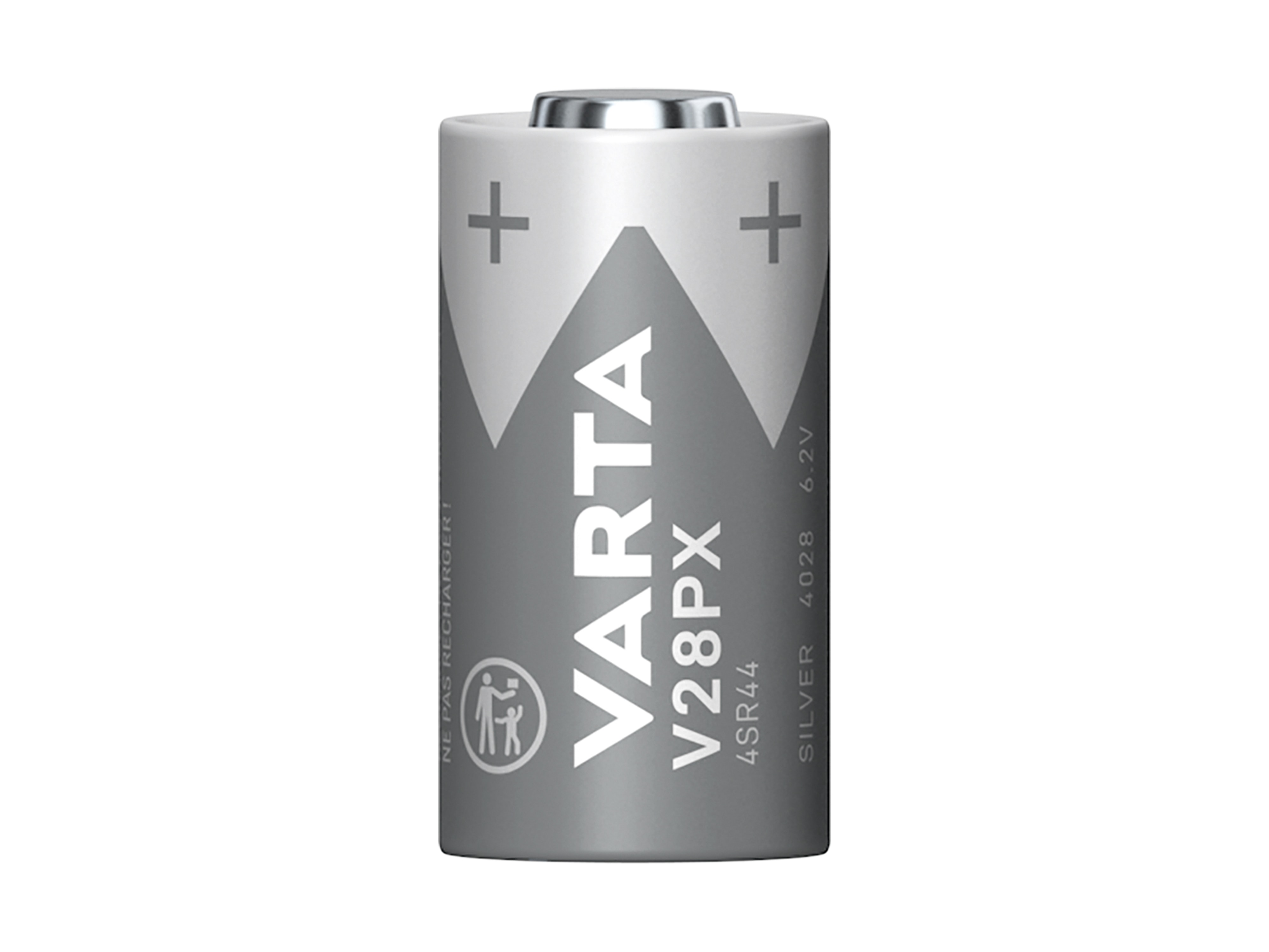 VARTA Batterie Silver Oxide, V28PX, 4SR44, 6,2V, Electronics